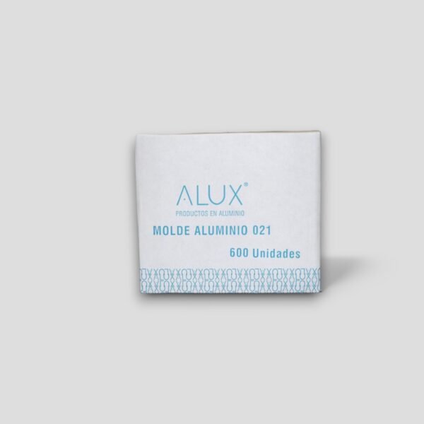 Alux - Molde de Aluminio 021 Caja por 600 Unidades